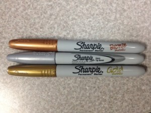 metallic sharpies