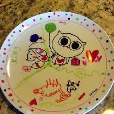 sharpie kids plate