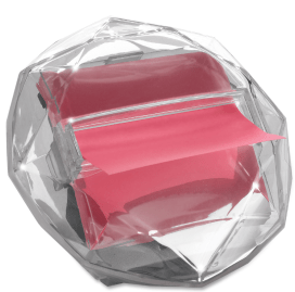 Clear diamond note disp.